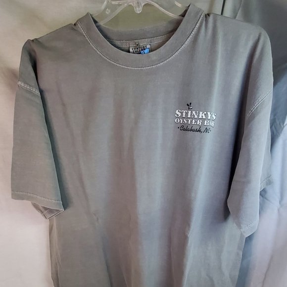 Stinky's Oyster Bar - Calabash NC Vintage Souvenir T-Shirt Size XXL - Picture 5 of 6
